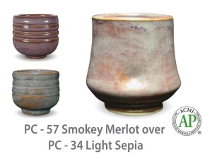 Glazura PC 57 smokey merlot (1ks = 500g) novinka