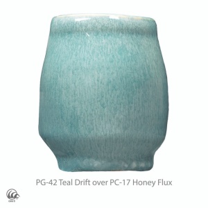 Glazura PG 42 teal drif (1ks = 472ml) novinka